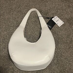 BCBG White Cream Hobo Bag